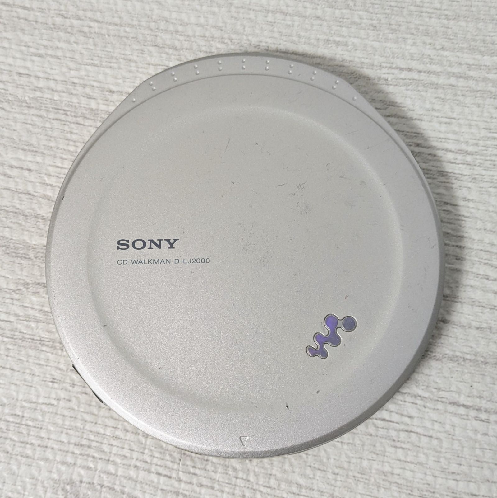 SONY ソニー D-EJ2000 ジャンク ポータブルCDプレイヤー リモコン付き