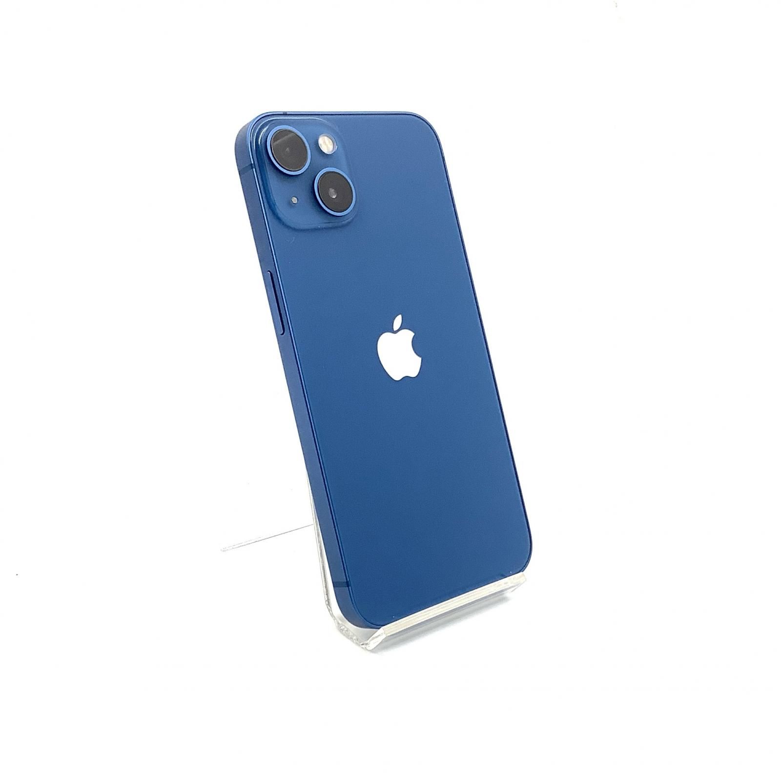 【全額返金保証】【最速発送】Apple iPhone 13 128GB ブルー 楽天モバイル 動作確認済 86% 白ロム