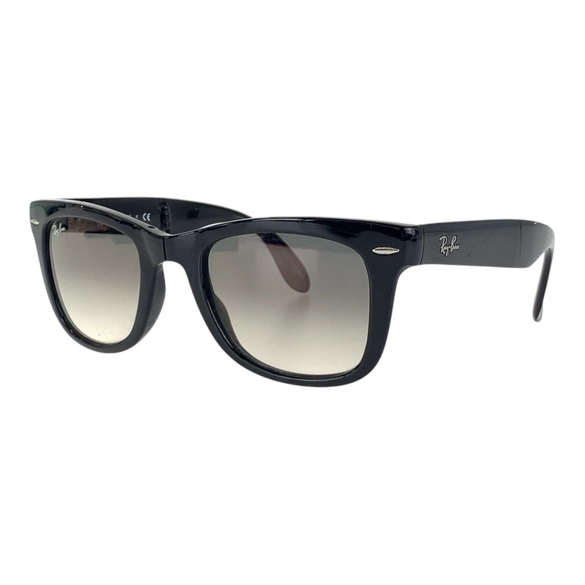 美品 Ray-Ban レイバン ブラック シルバー金具 プラスチック RB4105  