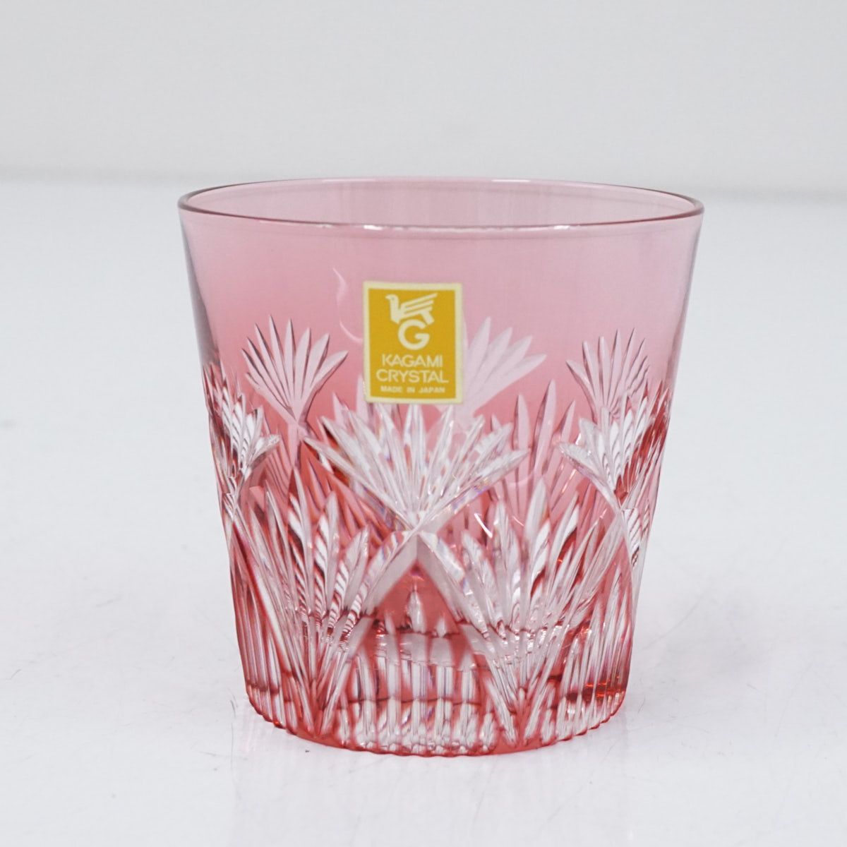 カガミクリスタル 江戸切子 クリスタル 冷酒杯 2個セット #2406 Amazon.co.jp: カガミクリスタル(Kagami) ペア冷酒杯 赤青 120