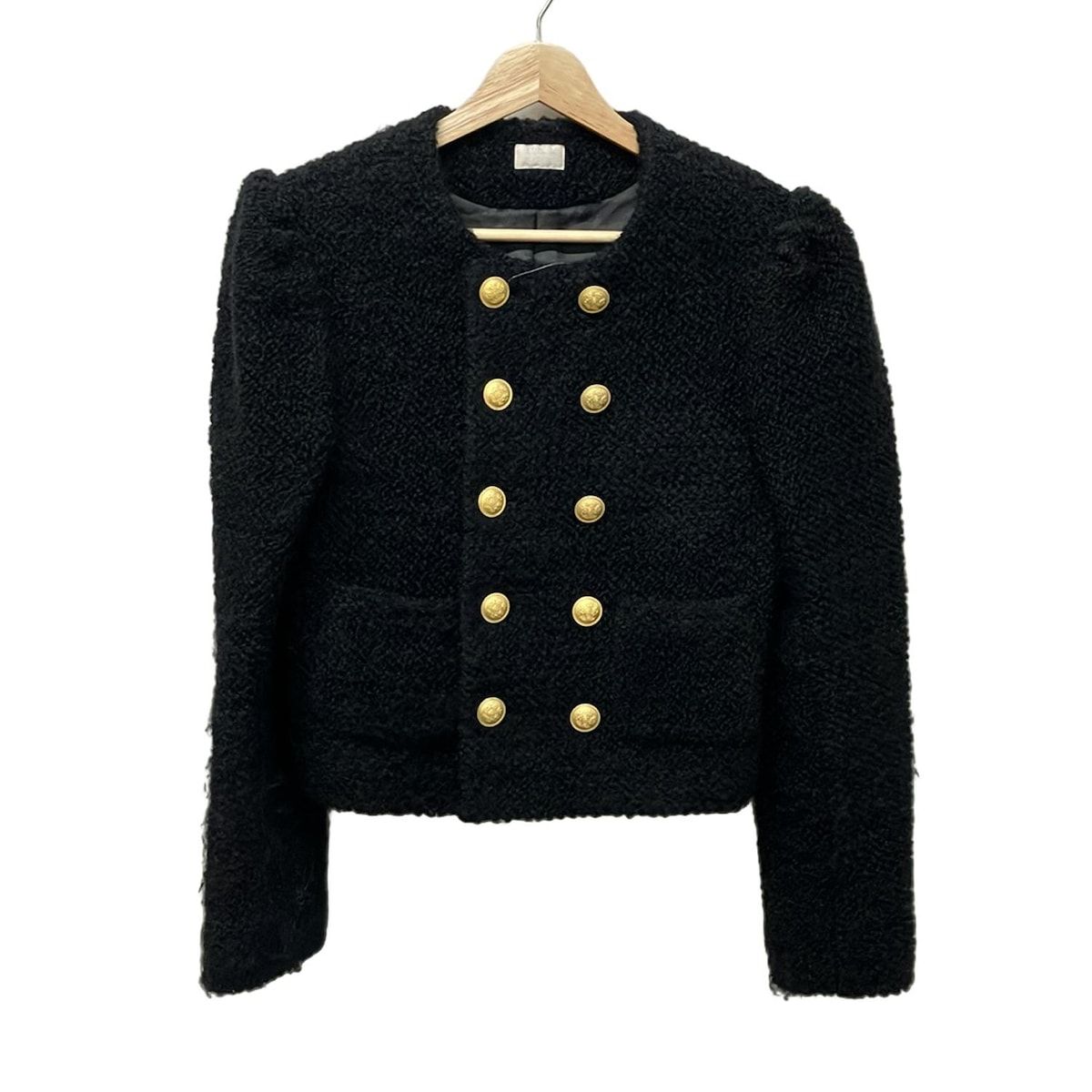 cygne シーニュ　リボンギャザーブルゾン Valentin ホワイト cygne シーニュリボンギャザーブルゾン Valentin ホワイト