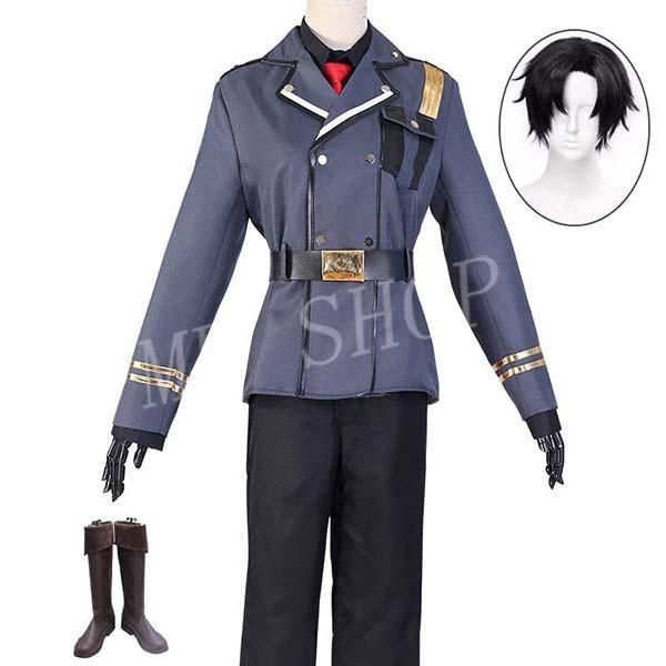 86-エイティシックス 風 シンエイ?ノウゼン コスプレ衣装 ウィッグ cos靴 コスチューム cosplay イベント演出服アニメ変装仮装 ハロウィン