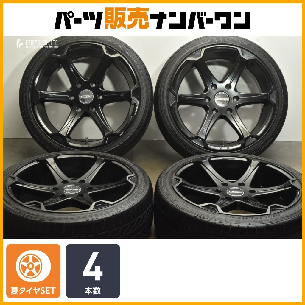 カスタム用に essex EJ-19 19in 8J 38 PCD139.7 ATRラジアル ATRスポーツ 225|40R19 200系 ハイエース レジアスエース