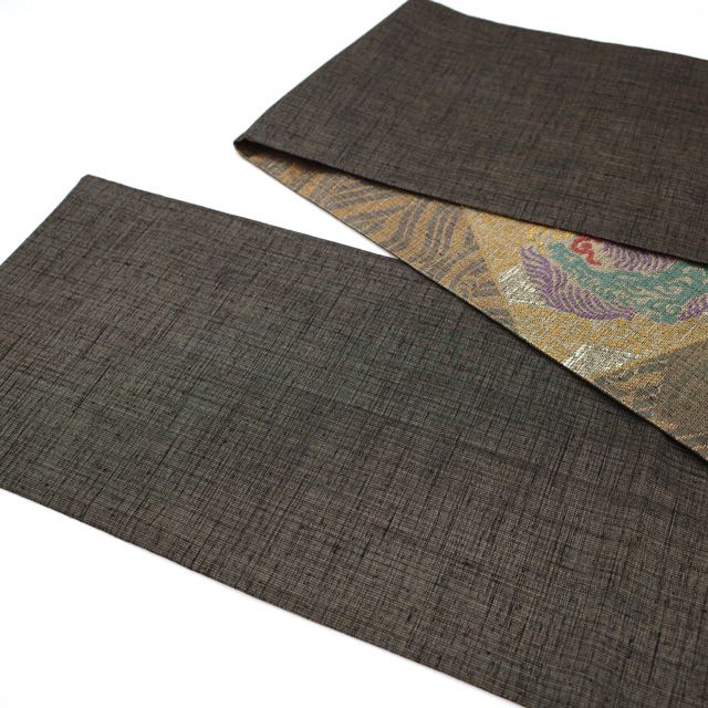 平和屋本店□極上 夢琳派の世界 灘景翔 全通柄袋帯 遊美物語 雪の結晶