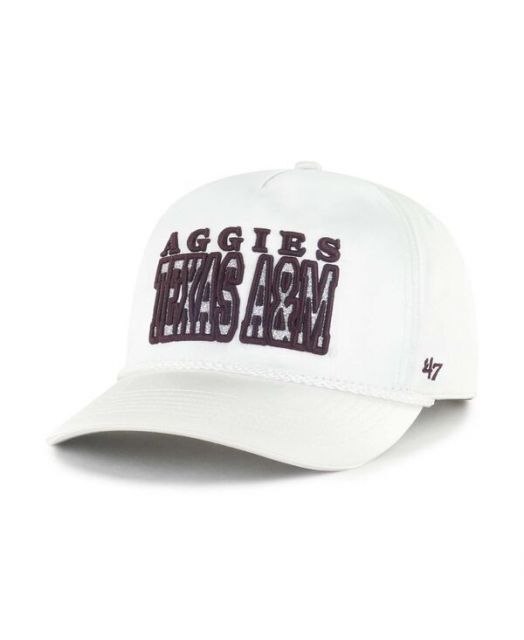 47ブランド レディース 帽子 Women s White Texas A-M Aggies Outspoken Hitch Adjustable Hat White
