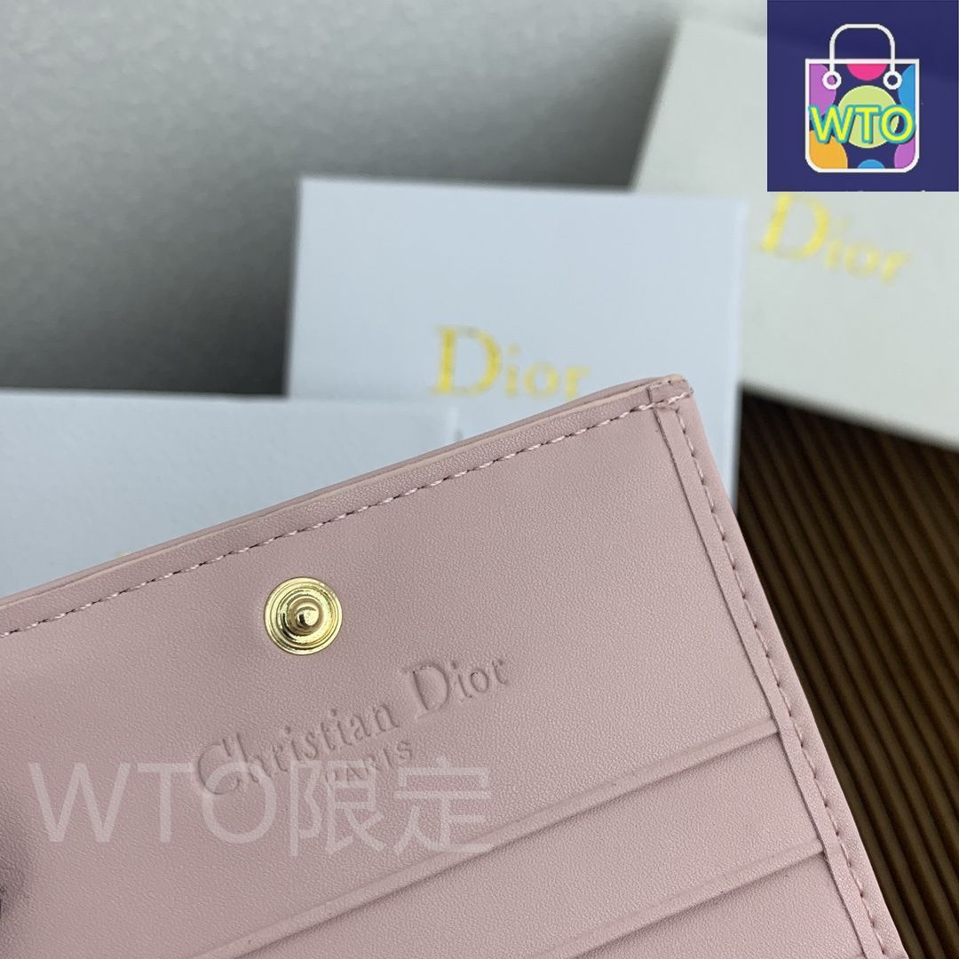 本日特価] ミニ レディディオール ウォレット グレーシープ