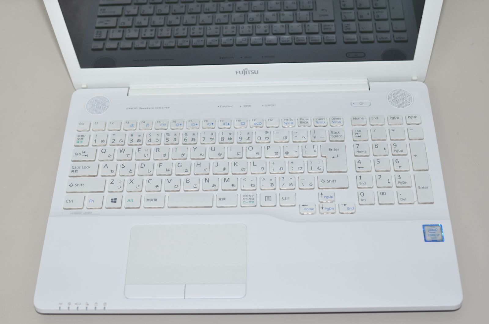 中古良品ノートパソコン 富士通 AH50/X Windows11+office 新品爆速SSD512GB core i7-6700HQ/メモリ8GB/15.6インチ/WEBカメラ/DVDマルチ搭載 中古良品ノートパソコン 富士通 AH50/X Windows11+office 新品爆速