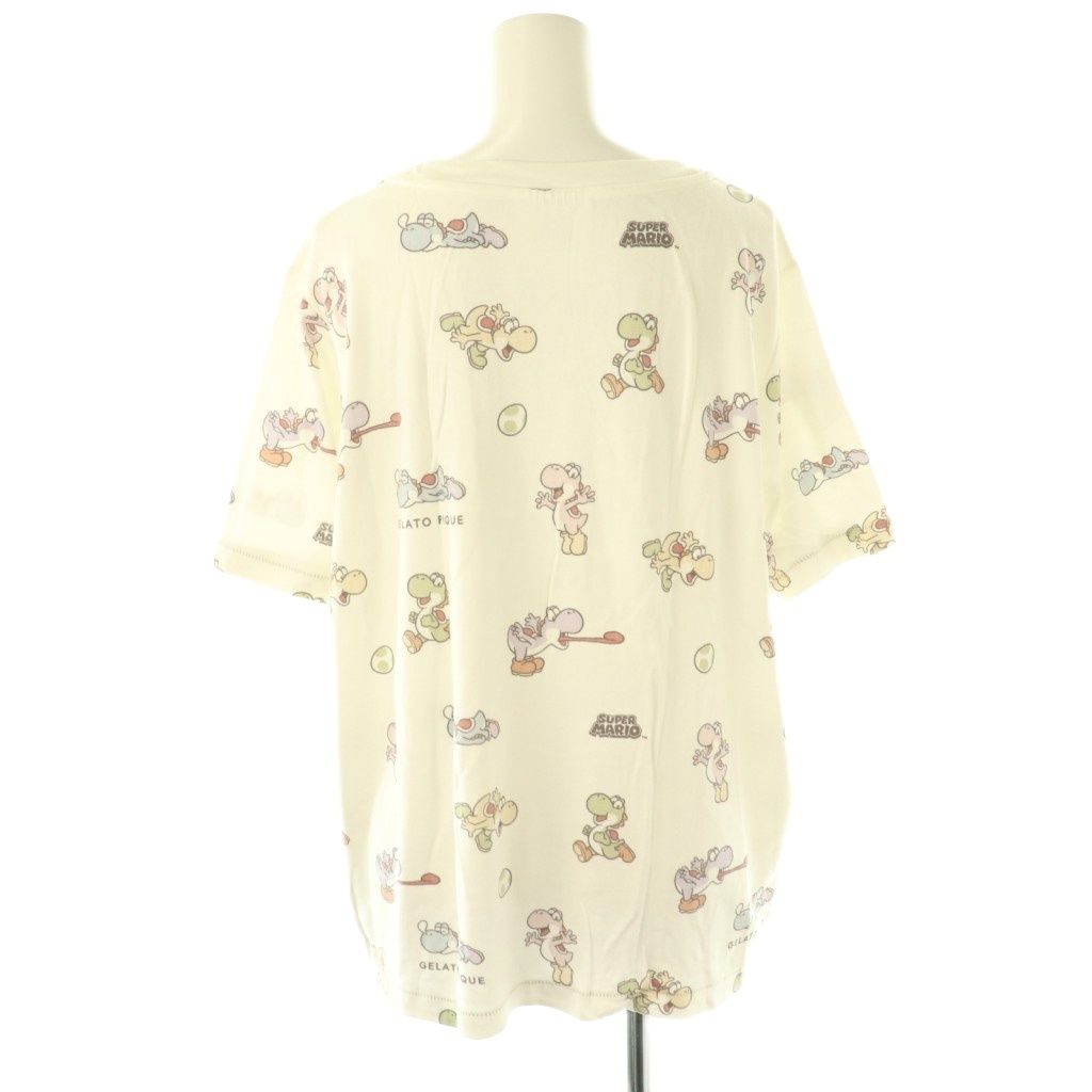 【即購入⭕️】GELATO PIQUE スーパーマリオ ヨッシー セットアップ ジェラートピケ gelato pique セットアップ スーパーマリオ