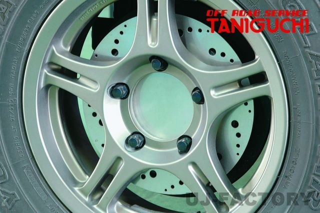 【ORS タニグチ】 ダミーディスクプレートJB 左右セット ジムニー  JB23W ワイド JB33W シエラ JB43W  OFF ROAD SERVICE TANIGUCHI