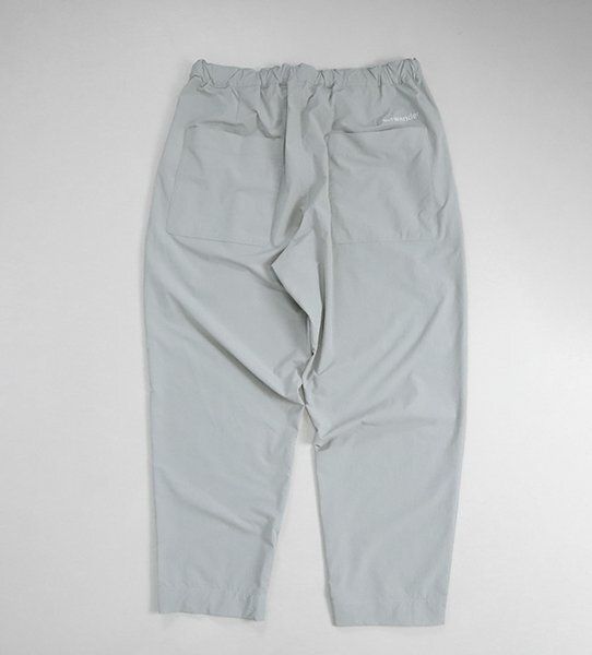 24AW* and wander ◇ Light W Cloth Pants ストレッチ イージー