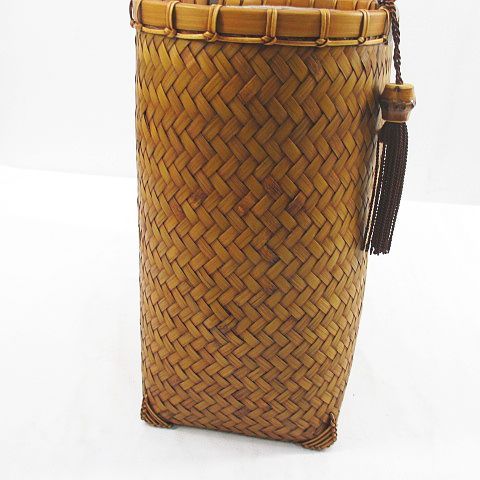 【極美品✨】公長齋小菅　竹籠バッグ　コウチョウサイコスガ　ハンドバッグ　ブラウン 楽天市場】【緑屋質屋】公長齋小菅 竹籠 バッグ【中古】 : 質 緑屋