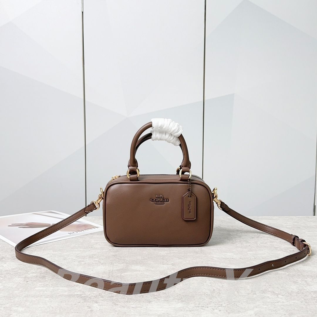 COACH ショルダーバッグCT776サッチェル クロスボディ ブラック