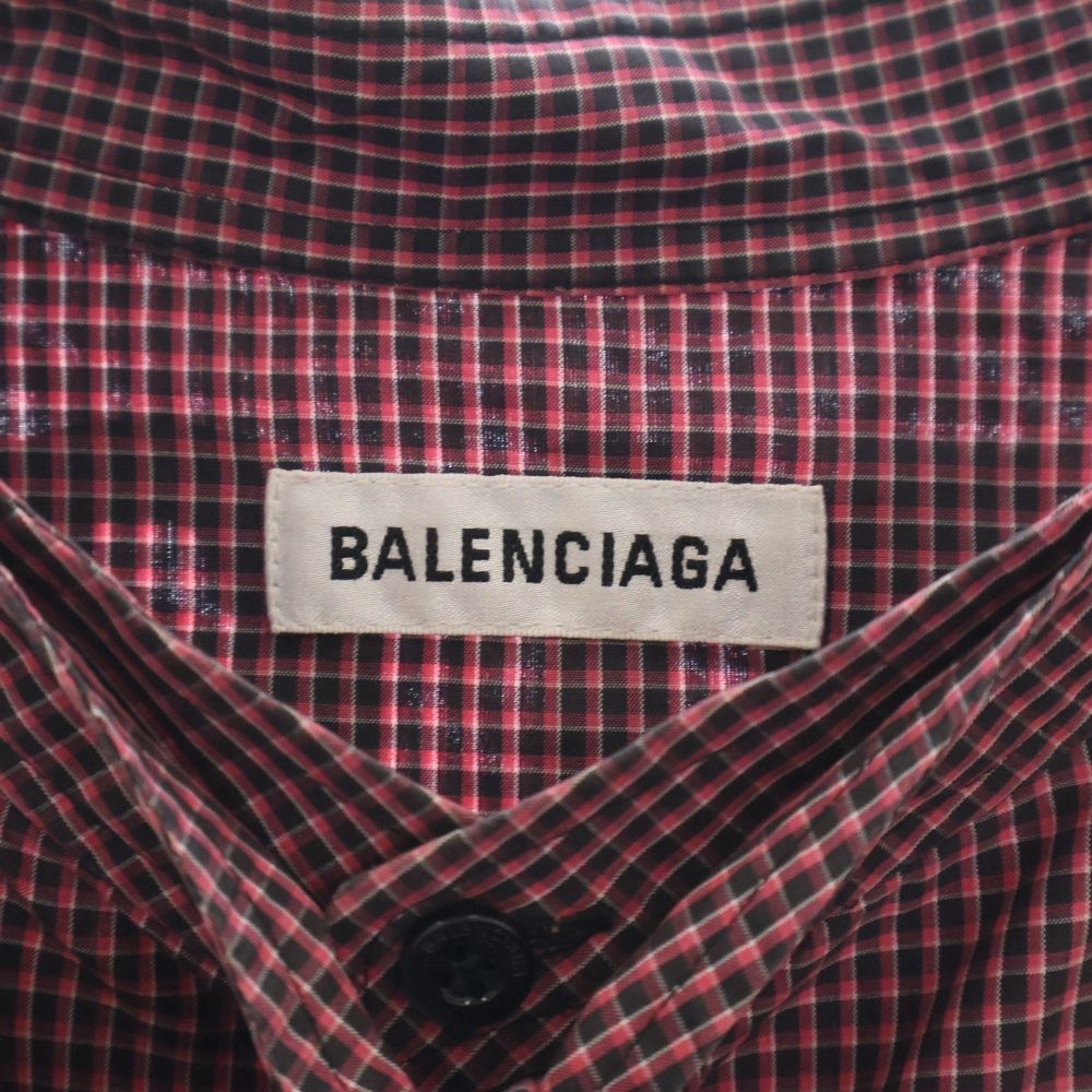 バレンシアガ(BALENCIAGA)|チェックシャツ|HARDOFFオフモール