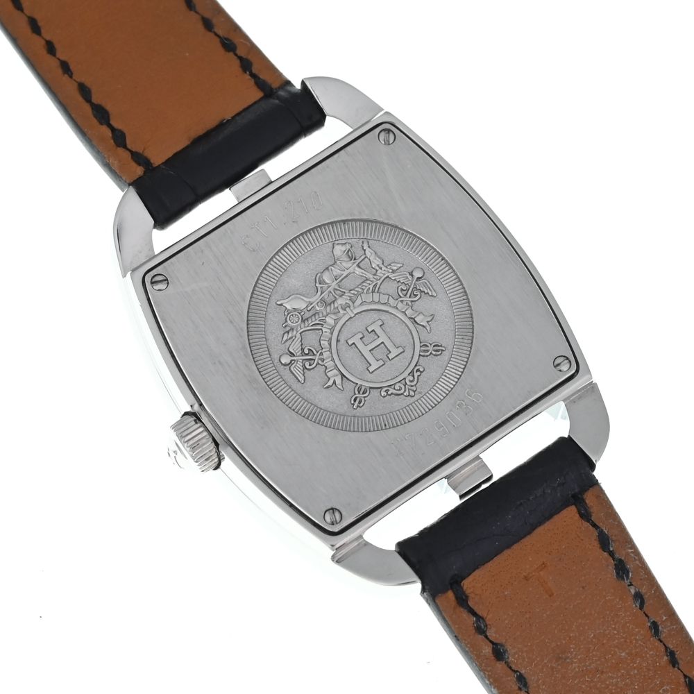 値下 エルメス HERMES CT1.210 ケープコッド トノー SS/レザー