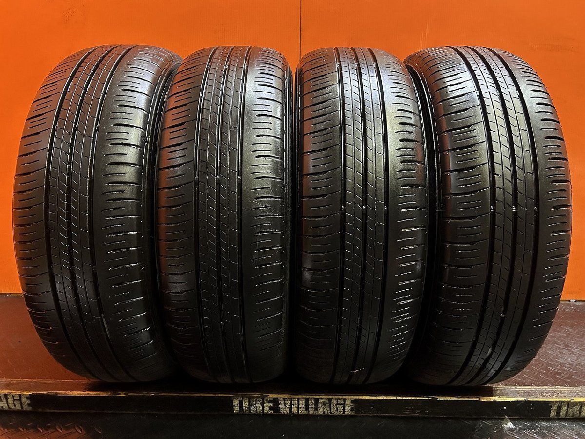 DUNLOP ENASAVE EC300+ 185/65R15 15インチ 夏タイヤ 4本 21年製 バリ 