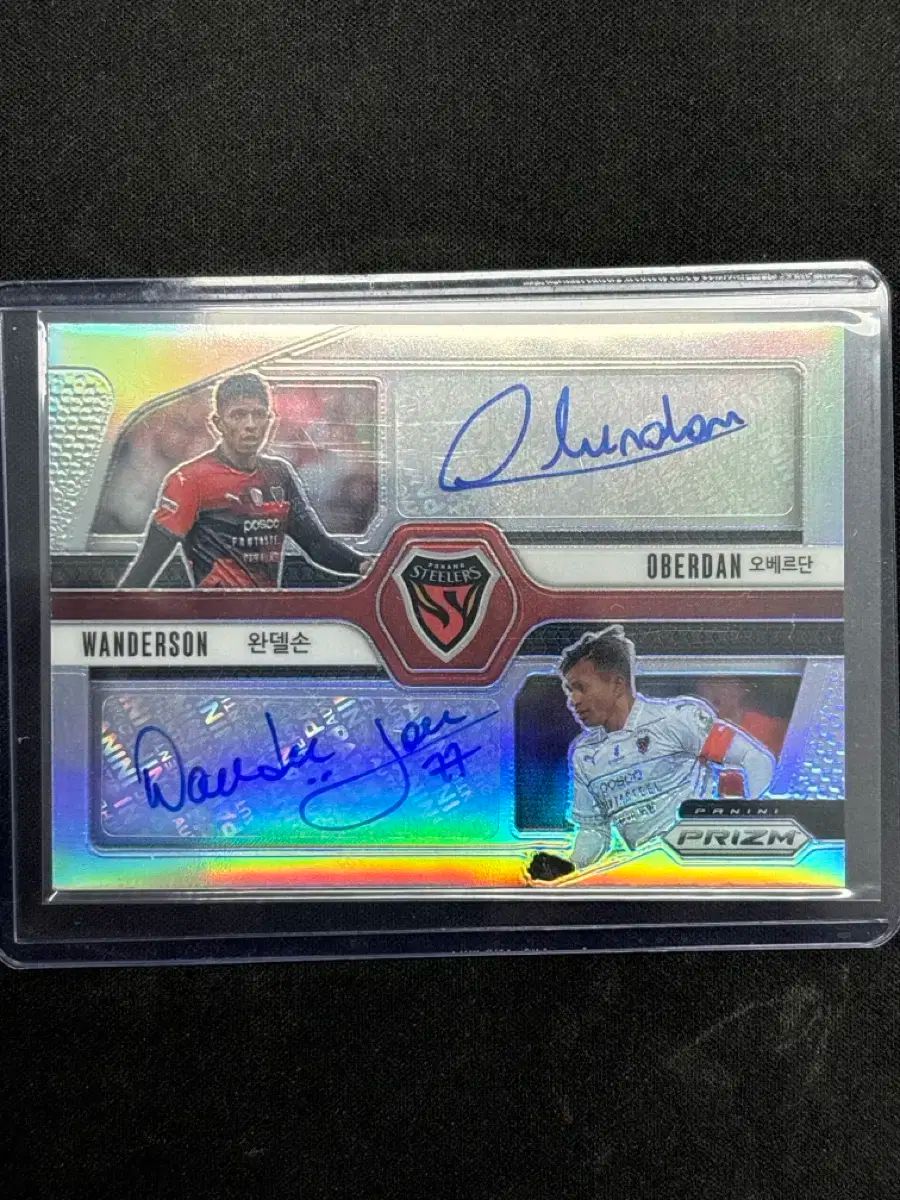 25Kリーグ プリズム POHANG STEELERS 浦項スティーラース デュアル オート シルバー 10ハン