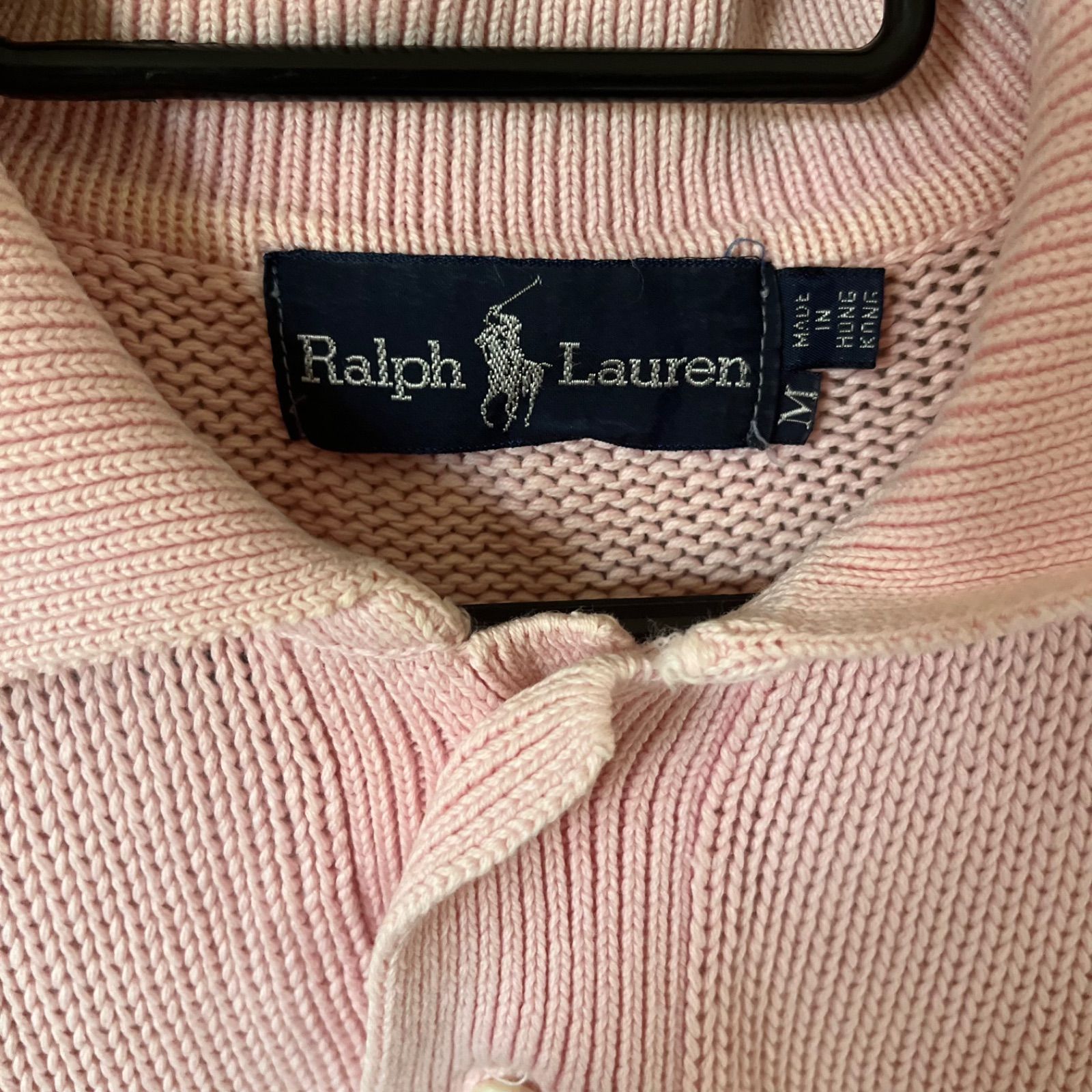 ラルフローレン　メンズ　半袖ニット z934 Ralph Lauren ラルフローレン ピンク ニット セーター 半袖