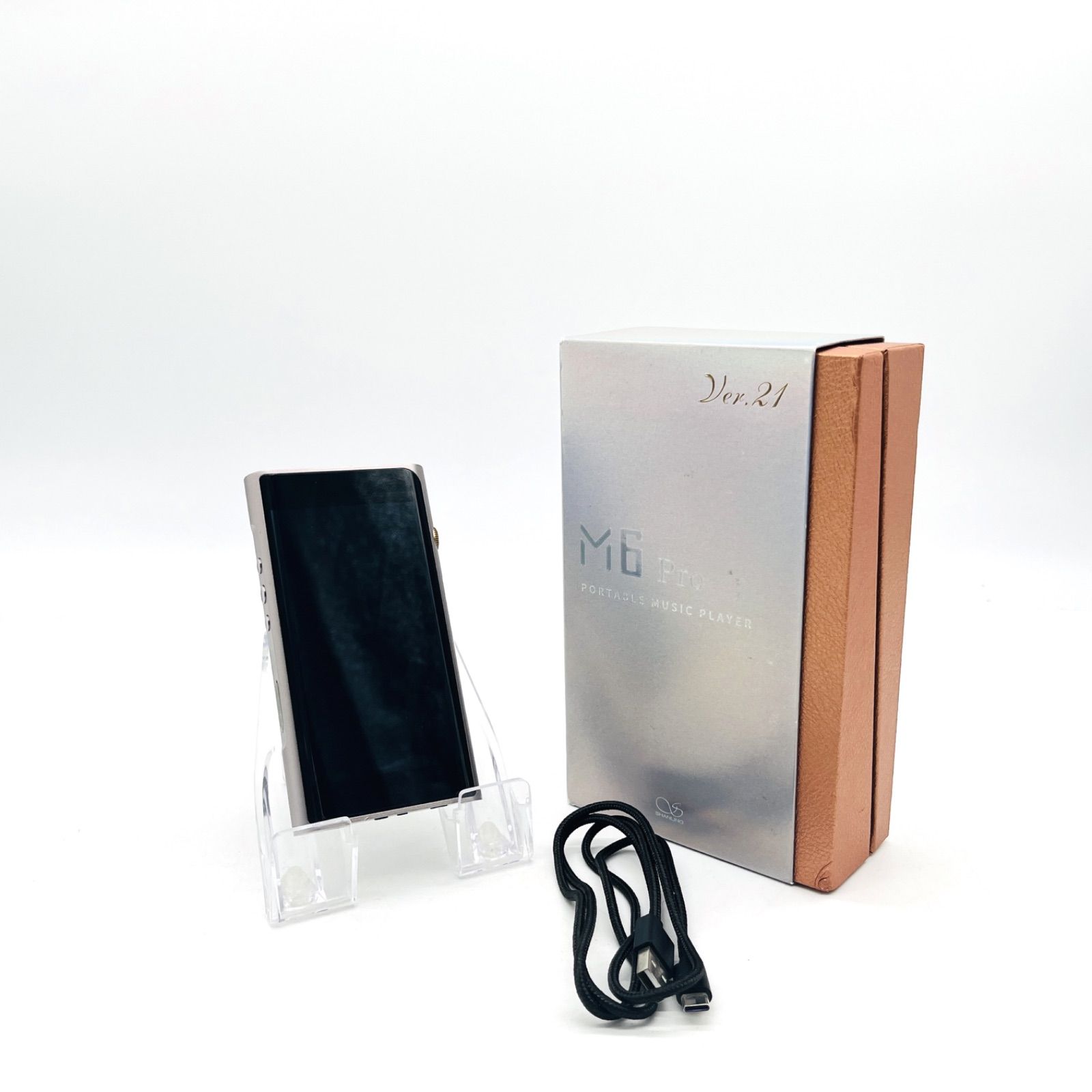 Shanling M6Pro Ver.21 Black シャンリン Android搭載 オーディオ プレーヤー ハイレゾ HD ストリーミング サブスク アプリ ブラック