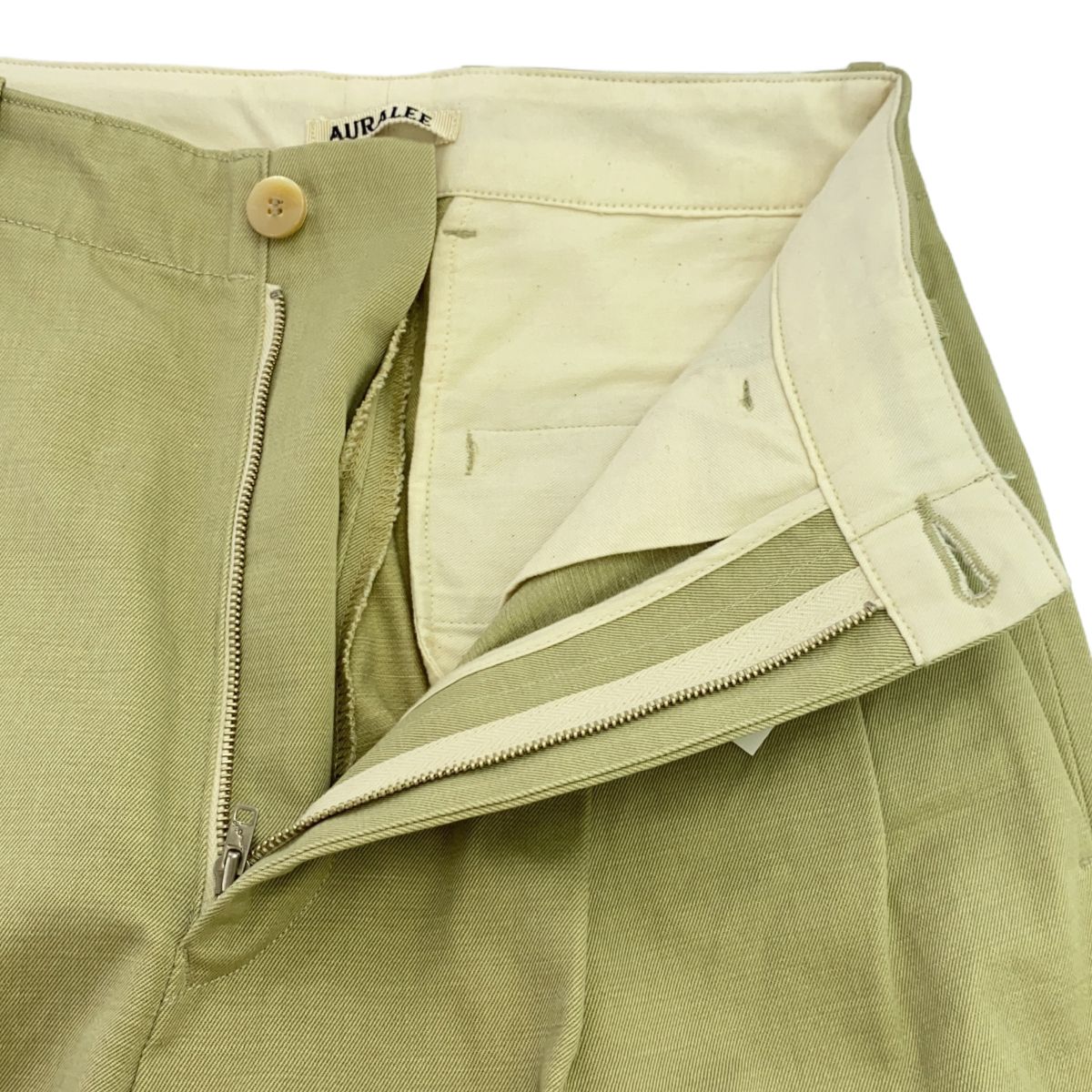 AURALEE オーラリー 21SS A21SP04FC WASHED FINX LIGHT CHINO