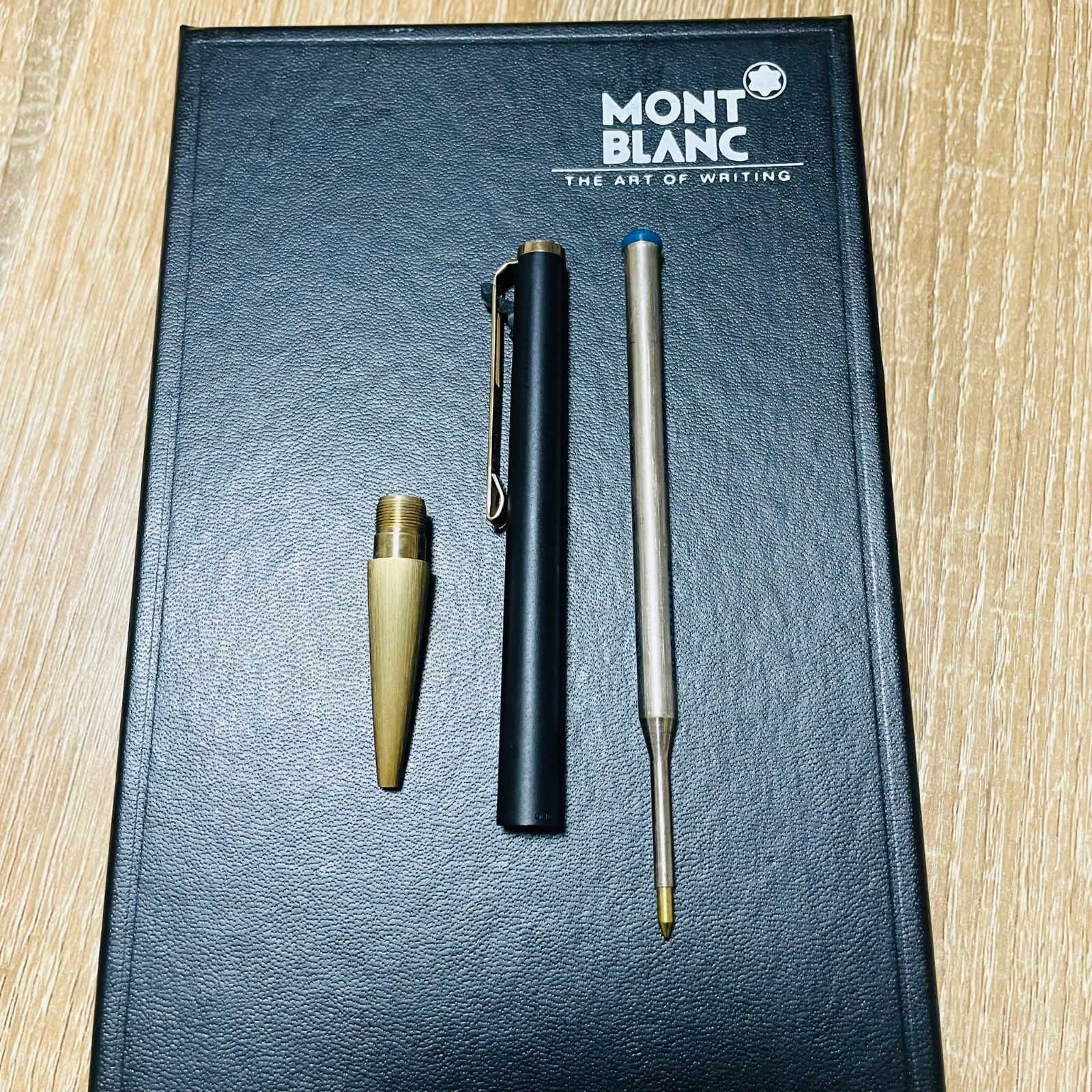 ◾️美品◾️モンブラン ボールペン◾️ハンマートリガー式◾️黒／金 モンブラン ハンマートリガー式 ボールペン - メルカリ