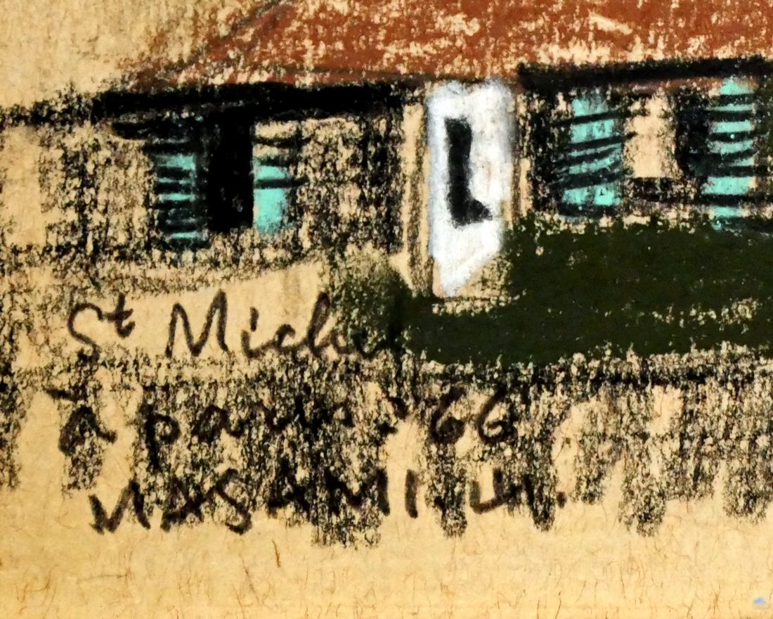 山岸正巳『函館港』パステル画【真作保証】 絵画 山岸正巳『函館港』パステル画【真作保証】 絵画の通販 by