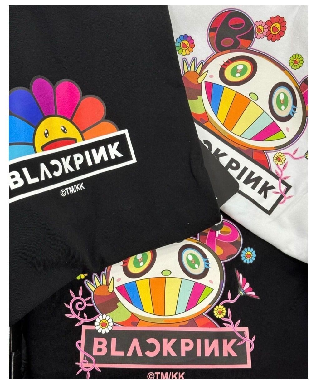 ☆新品未使用正規品☆ Black Pink 村上隆 コラボ Tシャツ - メルカリ