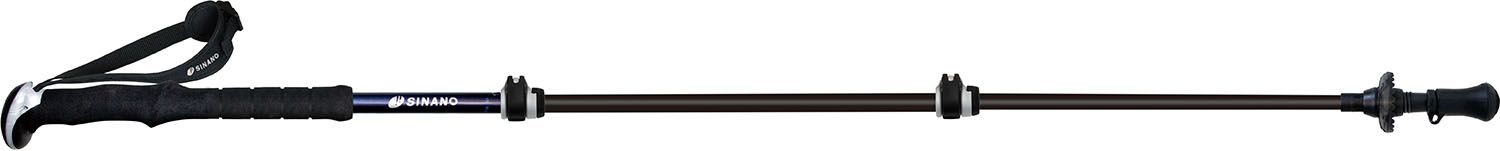 シナノ SINANO アウトドア トレッキングポール Fast-115 カーボンW ネイビー トレッキング カーボン ハイキング 登山 ロングトレイル トレイルランニング トレラン ポール 510214 ネイビー