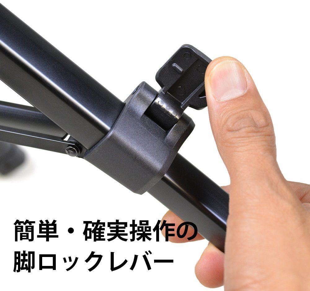 専用　4点セット 数量限定】4段 レバーロック 6400 21mmパイプ径 GX 3ウェイ雲台 三脚