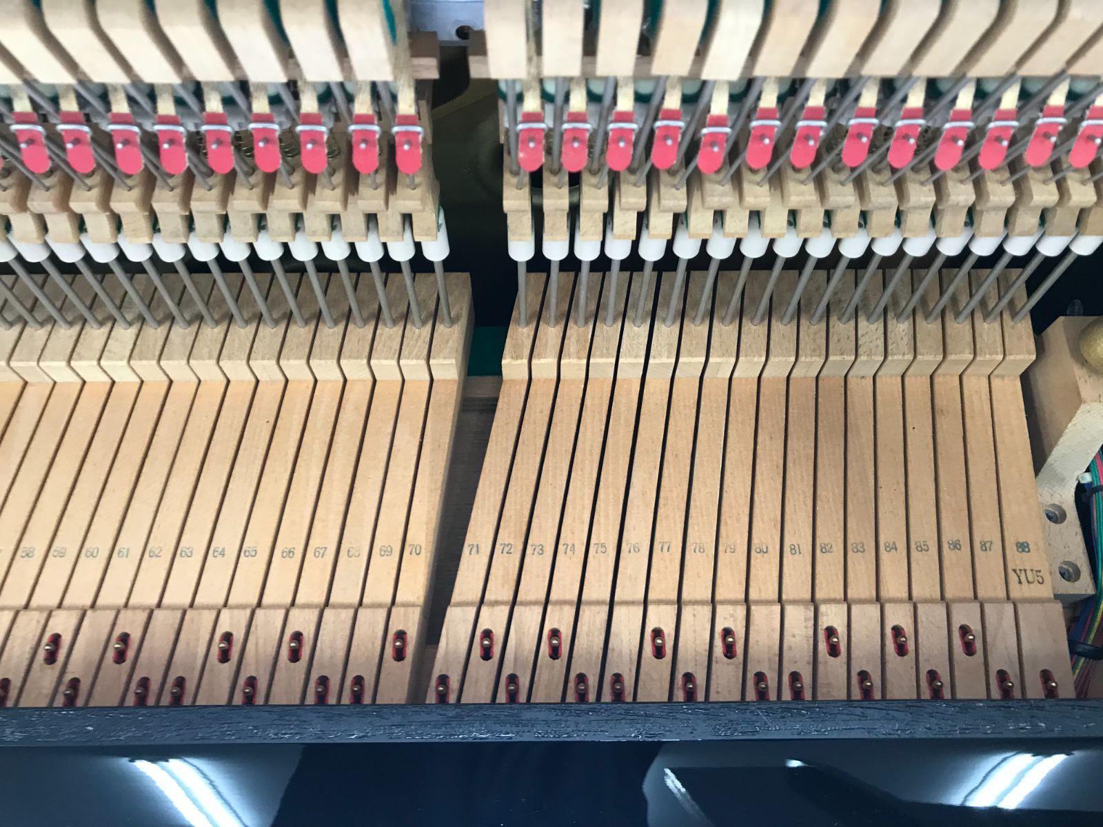 ☆65007【アップライトピアノ】YAMAHA YU30SB - メルカリ