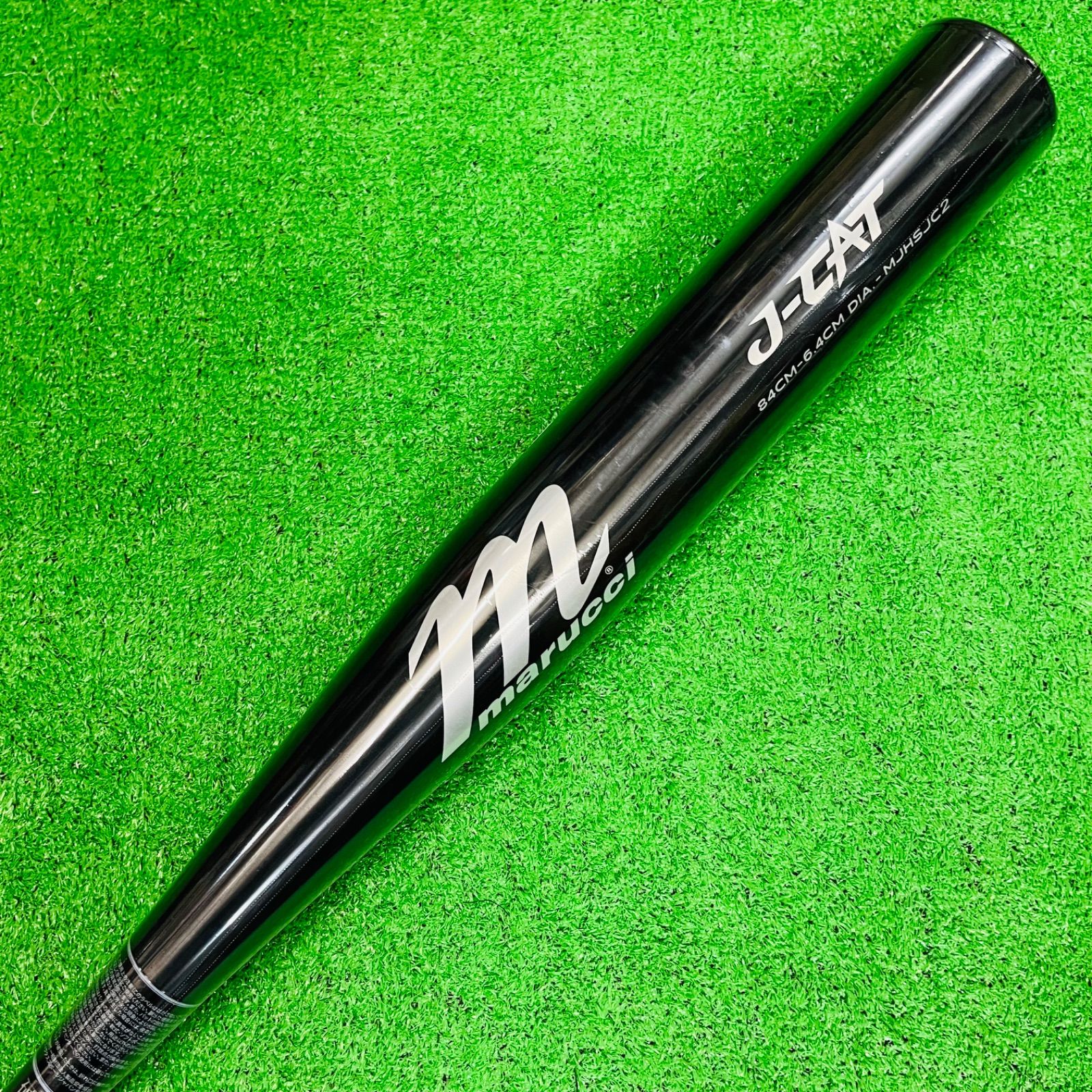 マルチ J-CAT 硬式用 高校野球新基準対応 金属バット 黒 84㎝（900g