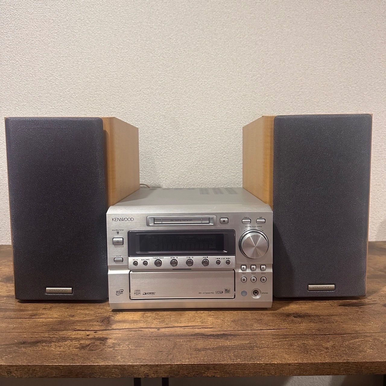 KENWOOD RD-HD5MD コンポ スピーカー2個セット