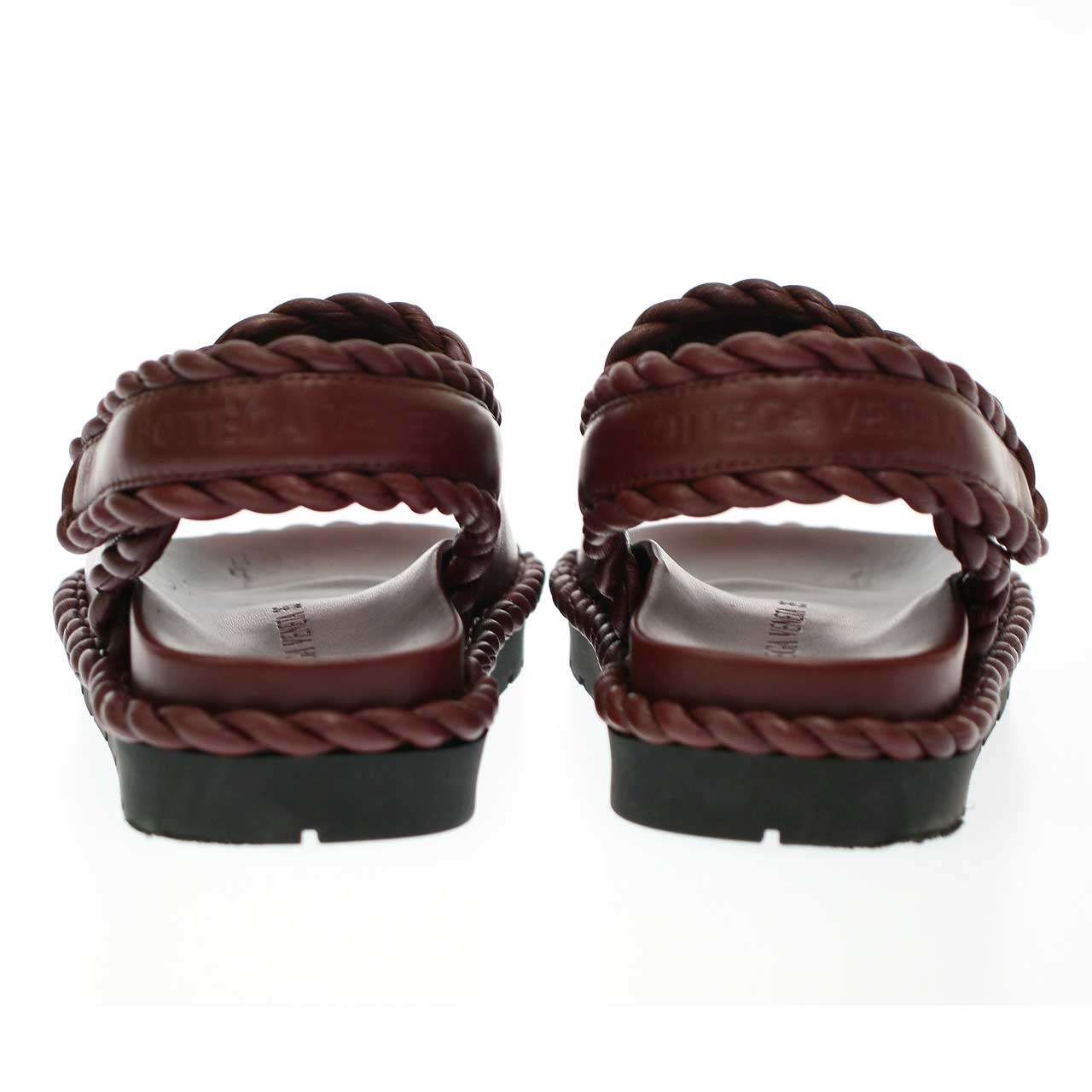 BOTTEGA VENETA ボッテガヴェネタ ジャック フラットサンダル バローロ