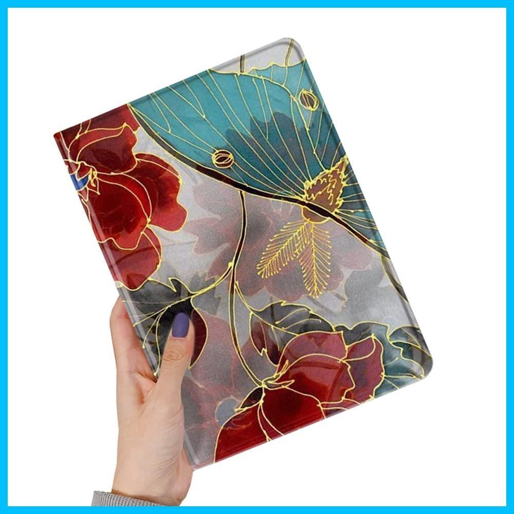 【数量限定】iPad9 iPad8 iPad7 iPad 10.2 インチ ケース 花柄 Apple pencil 収納可能 ブック式 iPad Air3 iPad Pro 10.5 カバー 柄付き 可愛い レディース 柄物 イラスト 印刷 プリント (Col