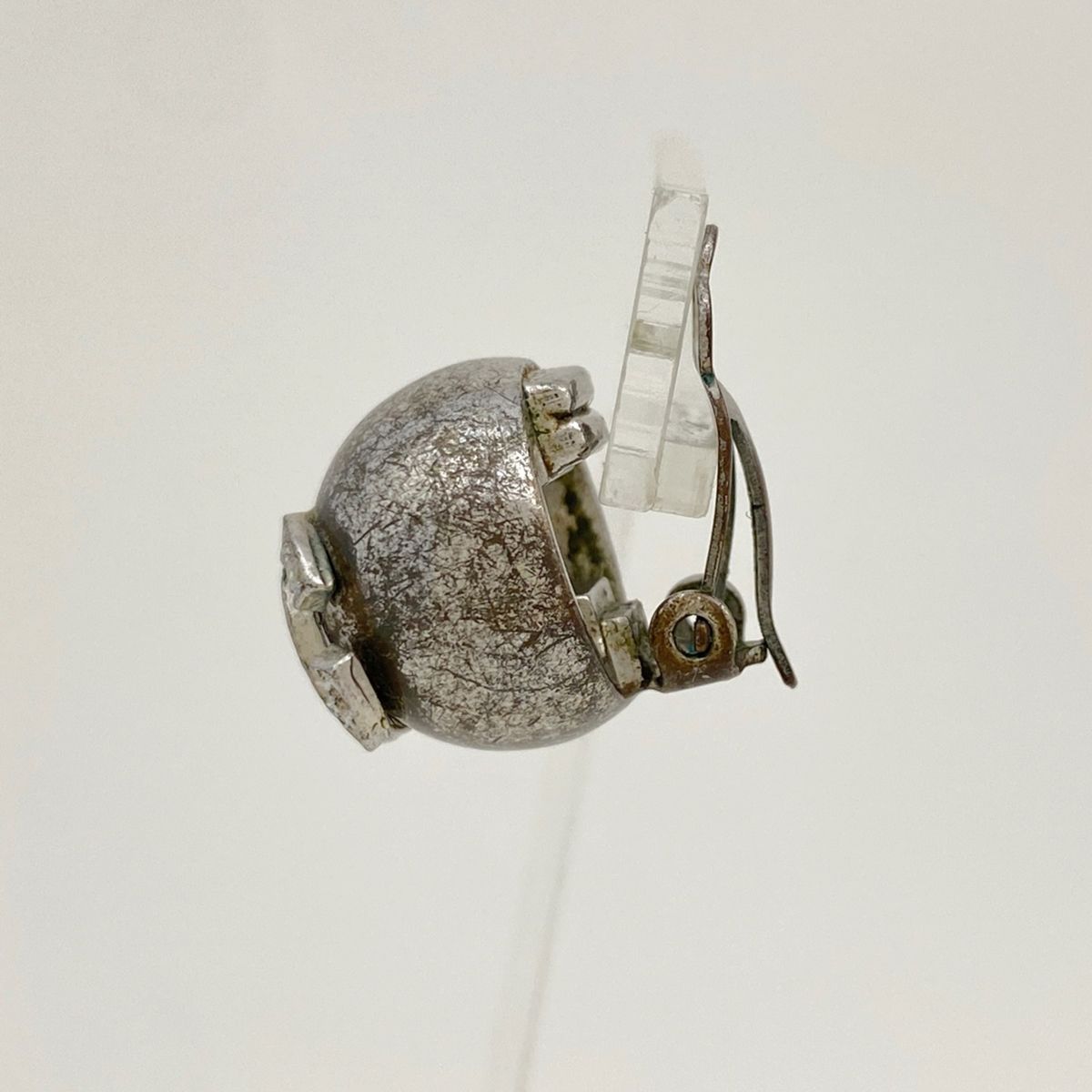 シャネル CHANEL ココマーク ラウンド イヤリング 丸型 ボール型 イヤリング シルバーメッキ シルバー レディース