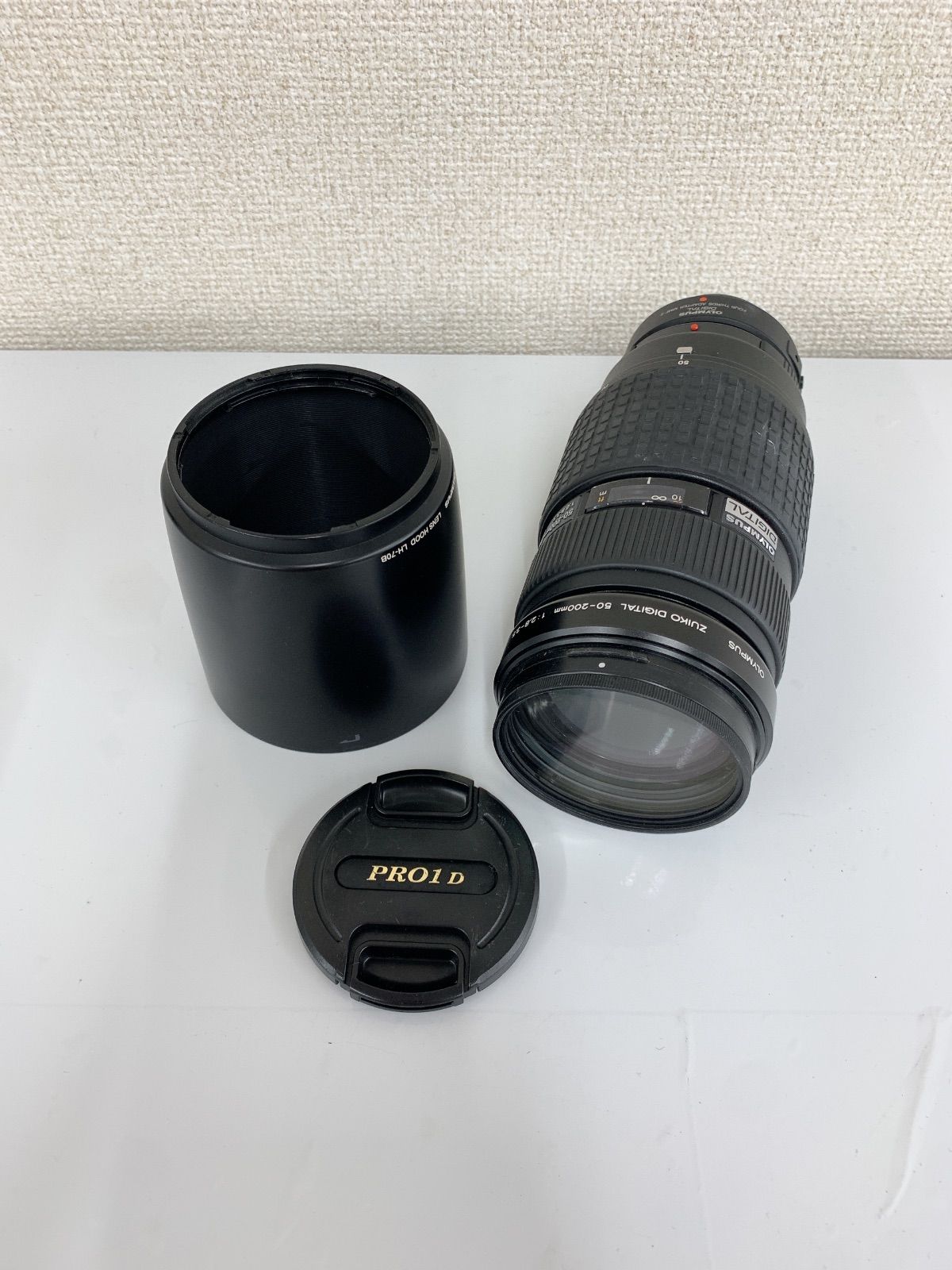 2点確認 動作未確認】ZUIKO DIGITAL ED 50-200mm 1:2.8-3.5 MMF-2 レンズ