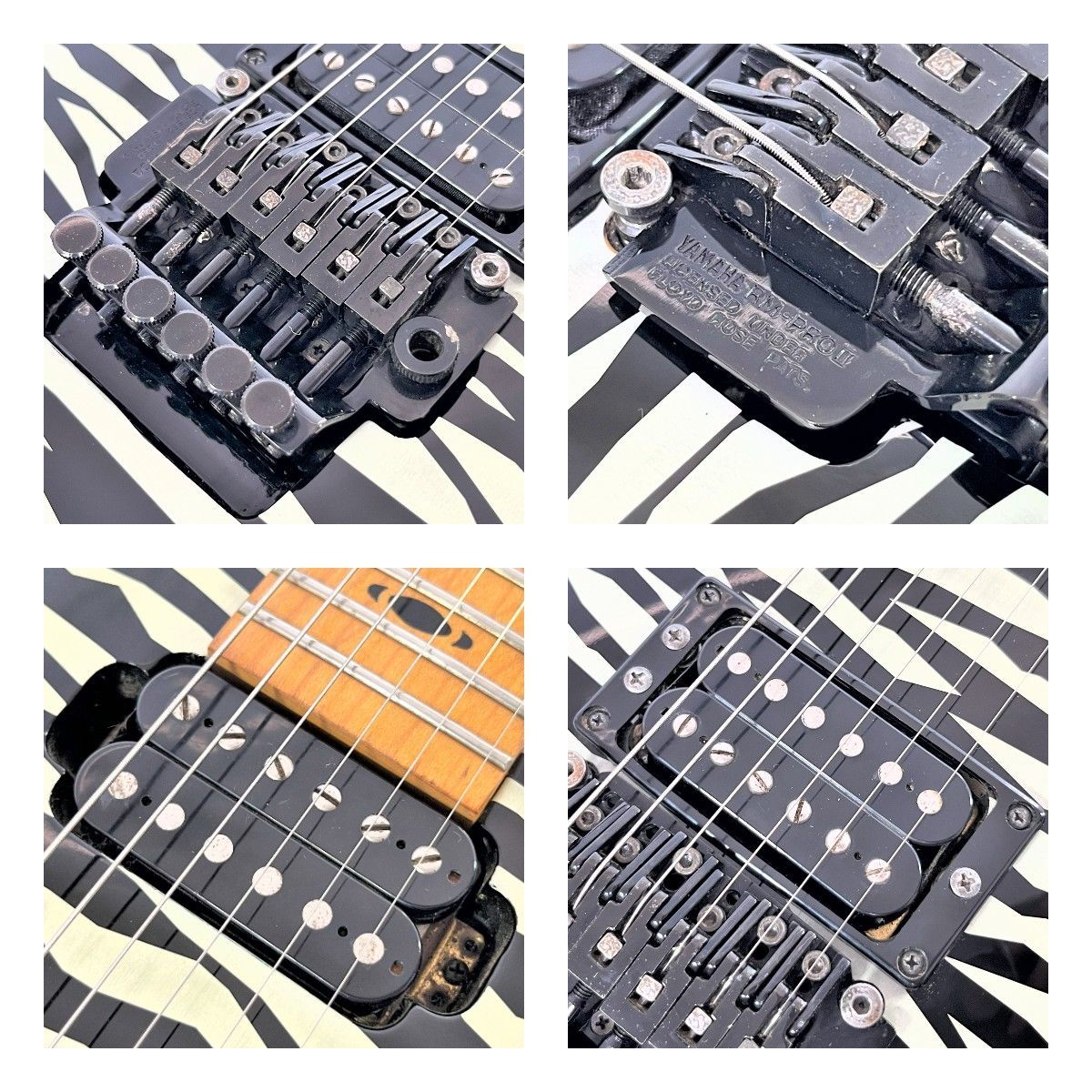 ✨希少✨YAMAHA MG-MⅢ B’z松本孝弘モデル パーツ類完全オリジナル YAMAHA MG-MIII ~Zebra Finish~ 中古 90年代の松本孝弘を象徴
