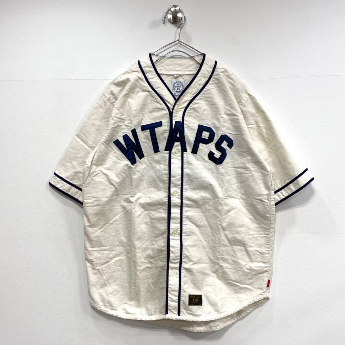 WTAPS 16ss league cotton Lベースボールシャツ