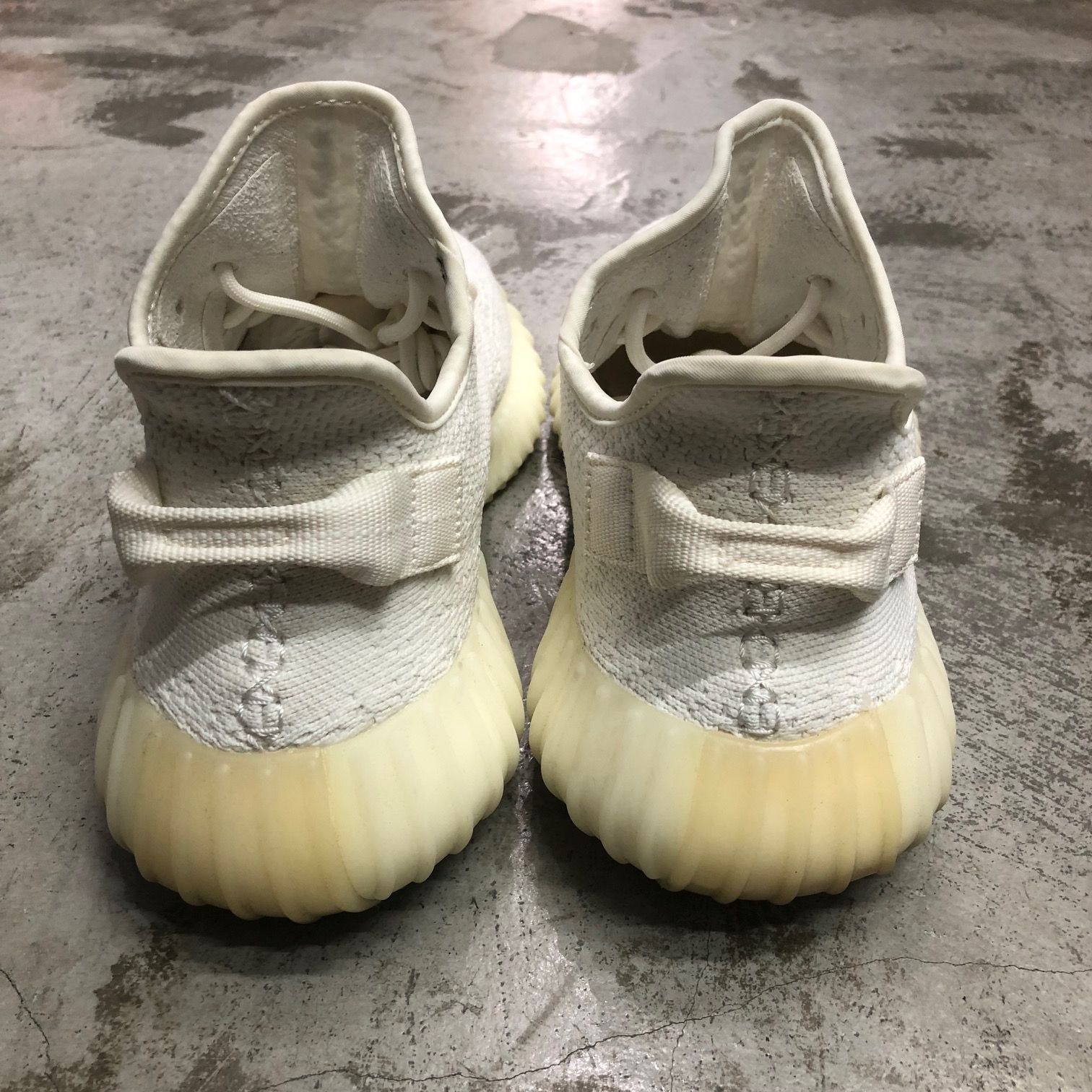 YEEZY boost スニーカー　クリーム　27cm adidas アディダス YEEZY BOOST 350 V2 \"Cream White