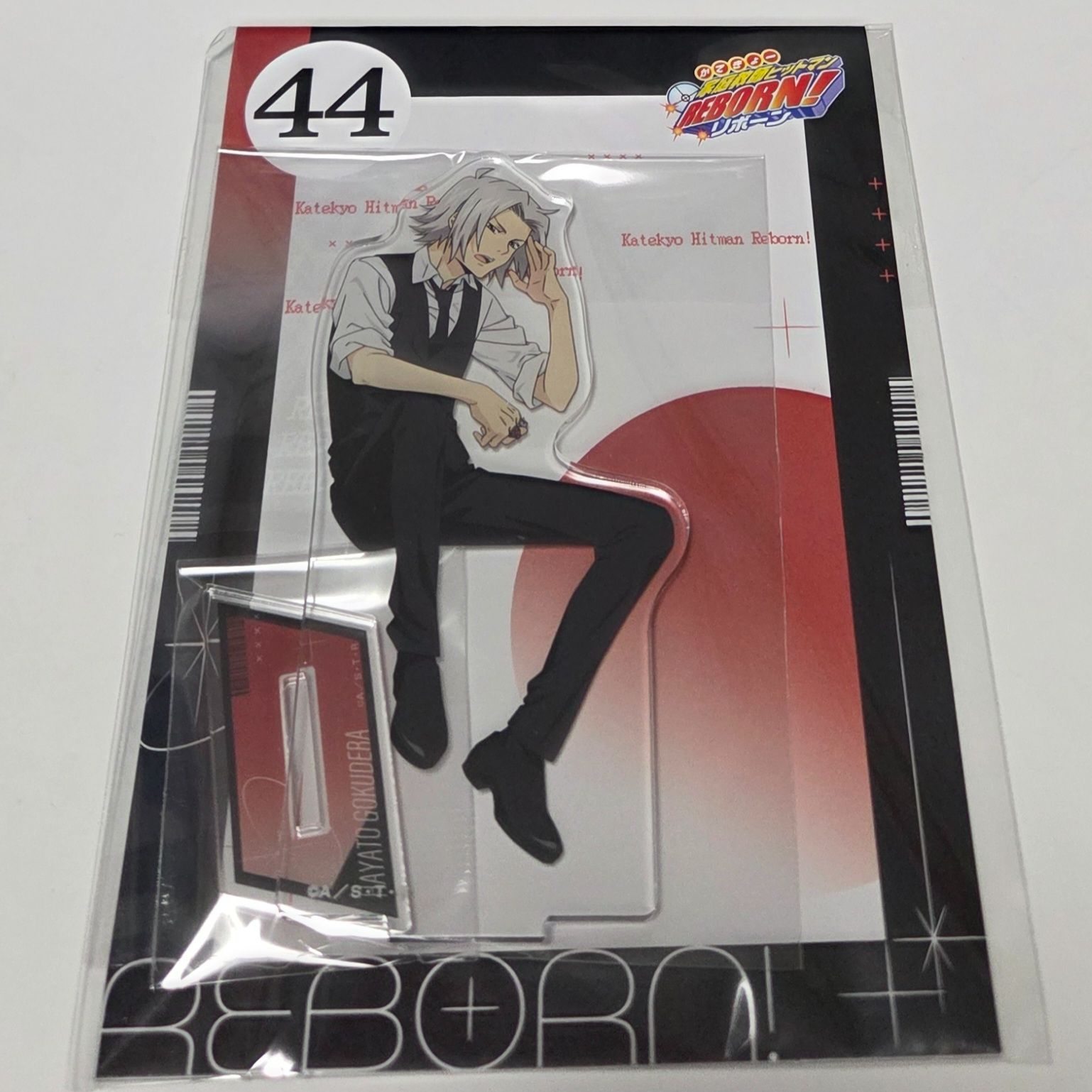 獄寺隼人　ジャンプフェスタ　アクリルスタンド ジャンプフェスタ リボーン 獄寺隼人 家庭教師ヒットマンreborn