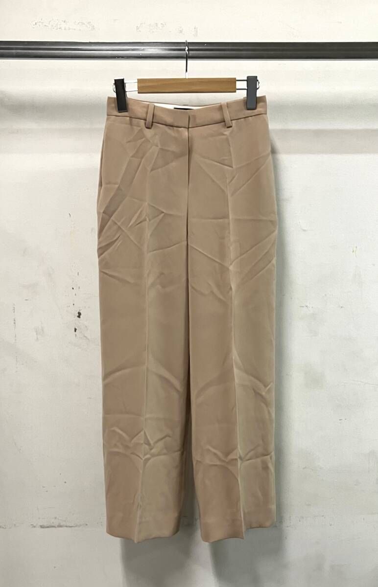 大きいサイズ　theory 21SS Classic Crepe パンツスーツ4 Theory(セオリー) ADMIRAL CREPE WIDE PULL ON L - YAMAROKU（ヤマロク