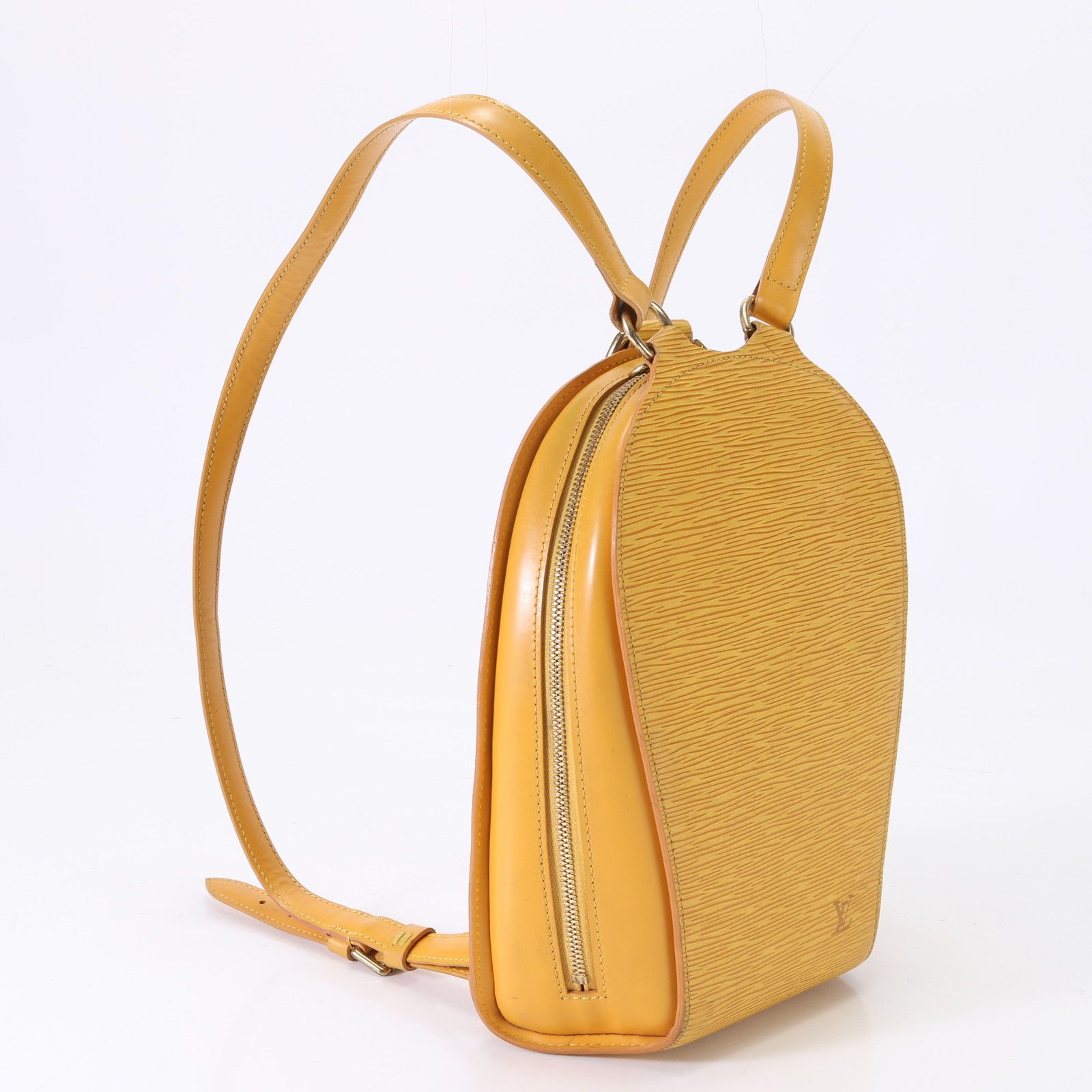 美品 ルイヴィトン エピ マビヨン タッシリイエロー M52239 レザー