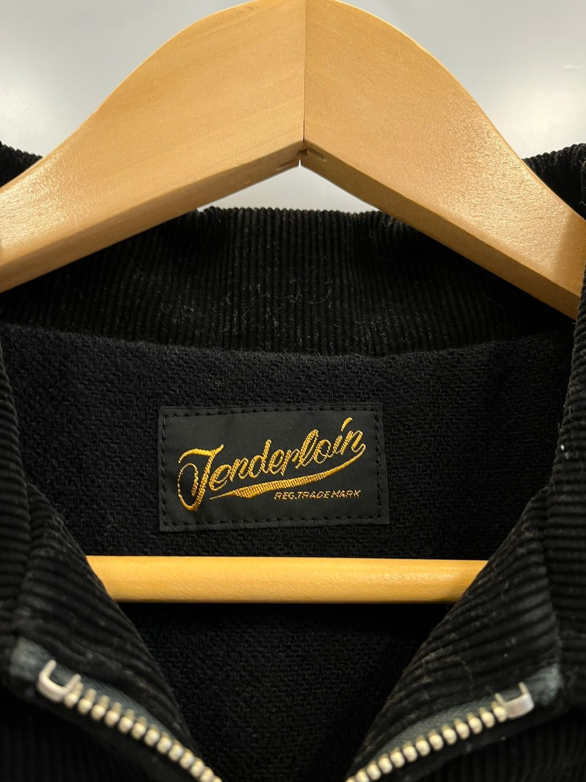 テンダーロイン TENDERLOIN T-MASTERCORD コーデュロイジャケット 黒 