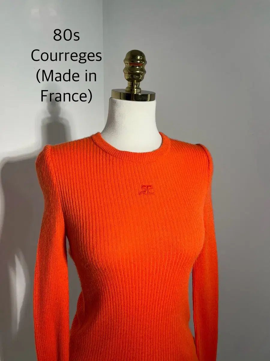 80s Courreges Courreges クレージュ リブ ニット