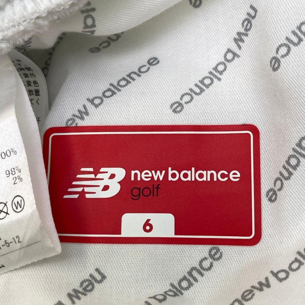 女性に人気！ サイズ：6 NEW BALANCE GOLF ニューバランス ロングパンツ 総柄 78cm～