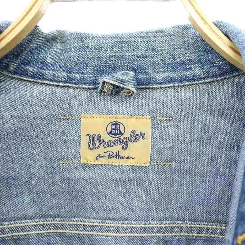 Wrangler for RHの別注Gジャン ラングラー WRANGLER RonHerman別注 デニムジャケット Gジャン