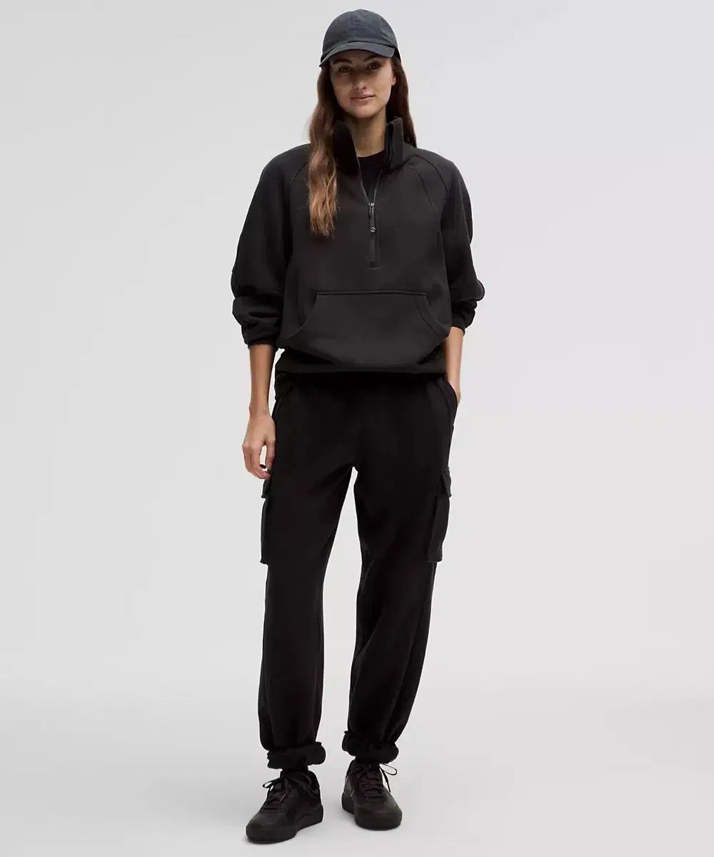 【ホットアイテム】 ルルレモン スキューバ ハーフジップアップ オーバーサイズ