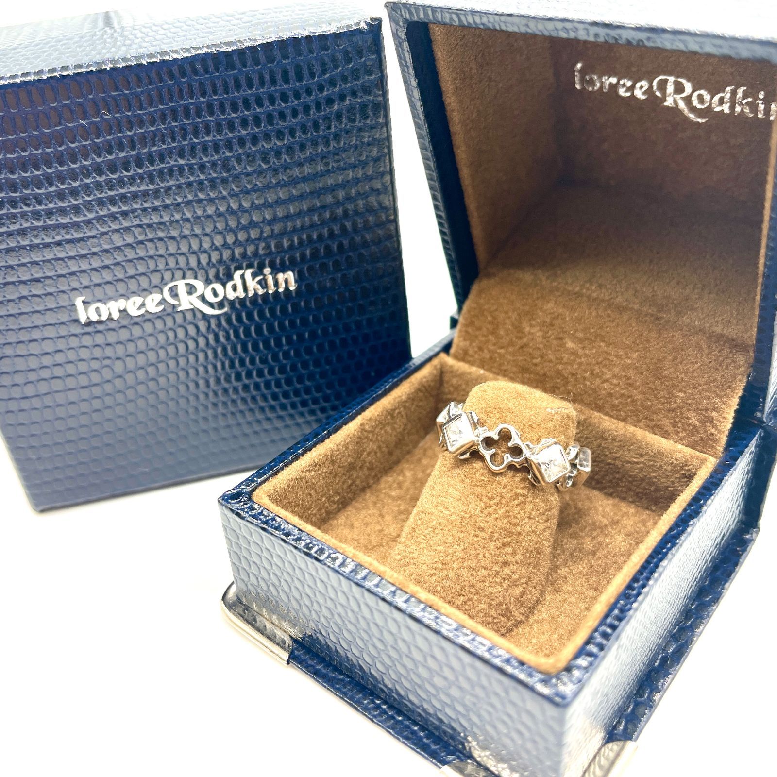 ローリーロドキン　18K✕SILVER リング INITIAL WRAP COLLECTION