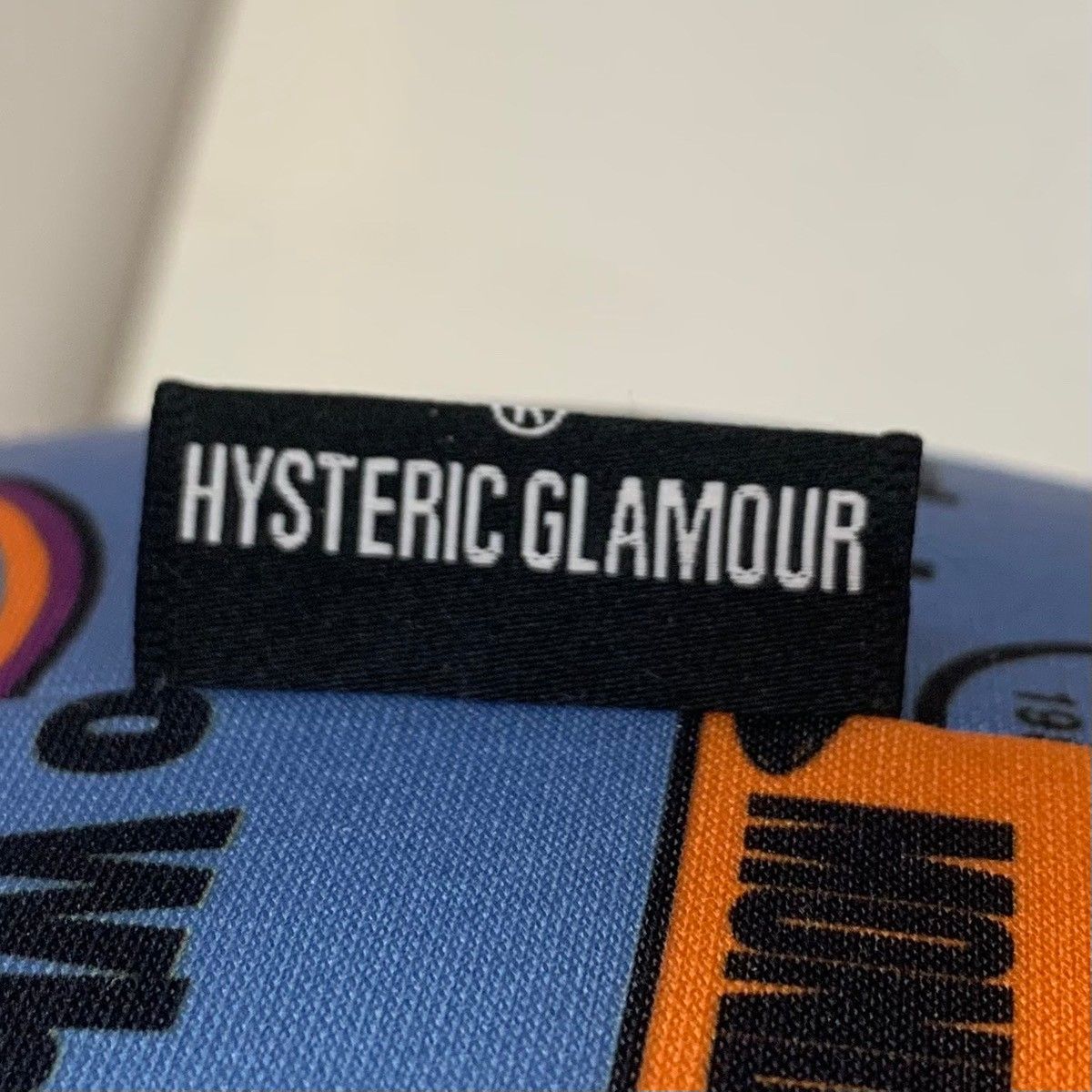 ヒステリックグラマーHYSTERIC GLAMOUR クッションオレンジ中古