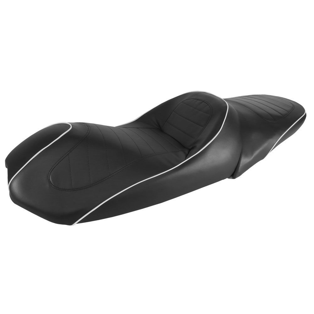 ヤマハ マジェスティ250 マジェスティC SG03J タックロールシート ベース付 ブラック 黒 ホワイト 白 パイピング バイク カスタム 外装 交換 シート メインシート タックロール 2点セット 二人乗り YAMAHA MAJESTY マジェ リペア