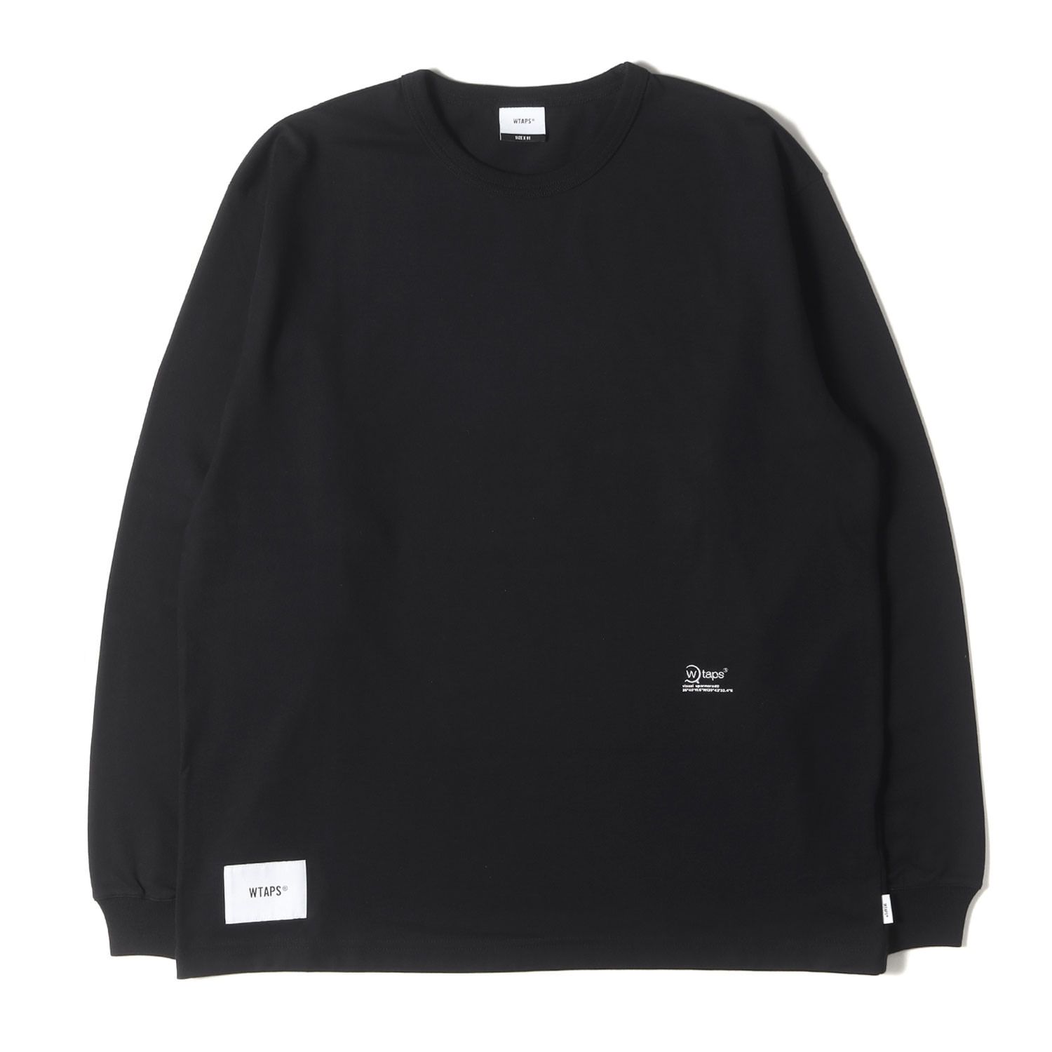 WTAPS ブラック 長袖カットソー WTAPS ブラック 長袖カットソー サイズM - メルカリ
